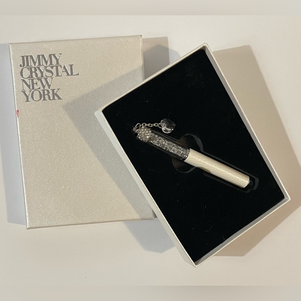 NEW IN BOX Jimmy Crystal New York Swarovski Stylus.